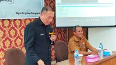Vinsensius : Pelaku Pengadaan Barang Jasa Mesti Bisa Jaga Budaya Anti Korupsi