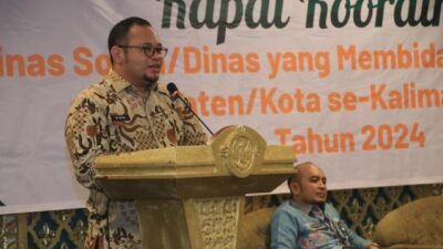 Rakor Dinas Sosial, Ini Pesan Penjabat Sekda Kalbar