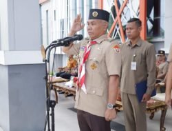 Martin Pimpin Upacara Peringatan Hari Pramuka ke-63 Tahun di Ketapang