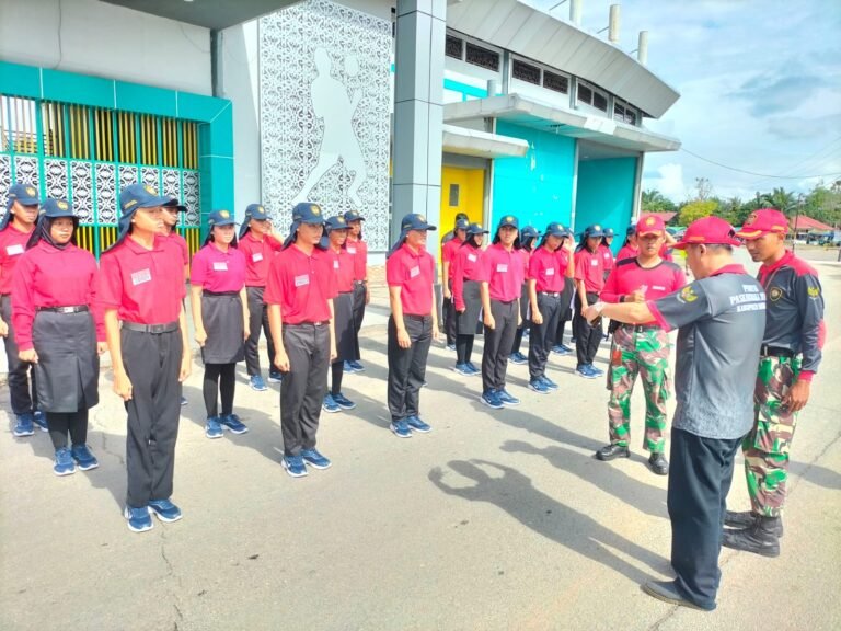 Memasuki Hari Ketujuh Pemusatan Diklat 45 Capaska, Kesbangpol Sintang Pastikan Lancar
