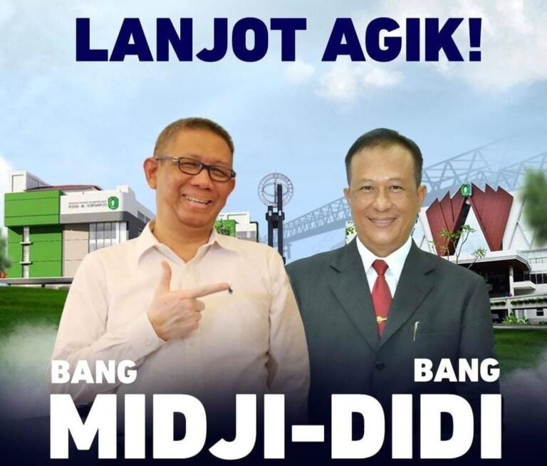 Sempat Dikabarkan Kembali Dengan Ria Norsan, Kini Bang Midji Posting Mantan Kapolda Kalbar Sebagai Wakilnya