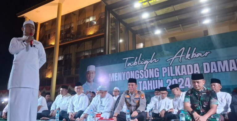 Tabligh Akbar Menyongsong Pilkada Damai 2024, Ini Pesan Ustadz Das’ad Latif untuk Masyarakat Kota Pontianak