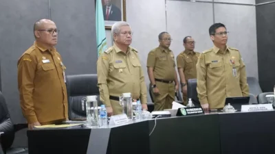Penjabat Gubernur Kalbar Hadiri Rakot Pengendalian Inflasi Kemendagri