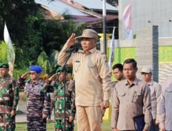 Bupati Ketapang Pimpin Upacara Militer Tugu Juang Tumbang Titi