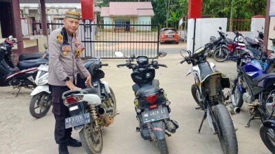 Sosialisasi Larangan Knalpot Brong, Polsek Mempawah Hulu Datangi Sekolah 