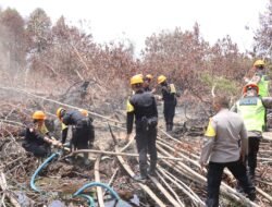 Polres Sintang Gencar Melakukan Patroli Gabungan untuk Antisipasi Kebakaran Hutan dan Lahan