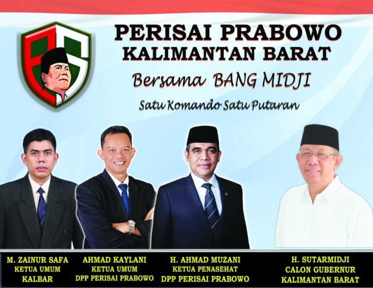 Instruksi DPP Gerindra, Perisai Prabowo Ajak Seluruh Komponen Menangkan Midji-Didi di Pilgub Kalbar