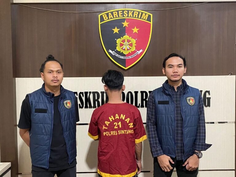 Edarkan Uang Palsu, Seorang Pria Warga Dusun Montap Raya Sintang Ditangkap Polisi