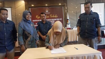 KPU Gelar Rapat Pleno Terbuka DPT Pilkada 2024