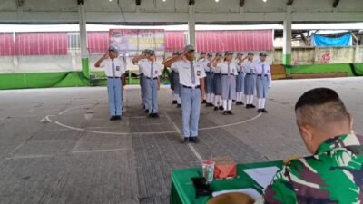 HUT ke-79 TNI, Kodim Landak Gelar Lomba PBB Tingkat SMP dan SMA Piala Panglima TNI