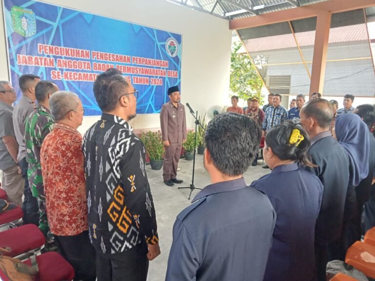 75 BPD Dari 16 Desa di Kecamatan Sintang Dikukuhkan untuk Masa Bakti Tambahan 2 Tahun