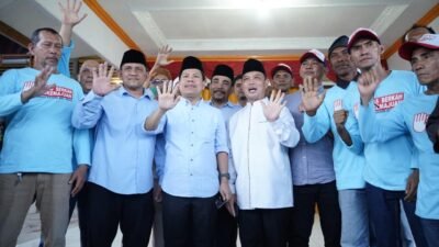 Bertemu Ratusan Relawan Saro’an di Sambas, Ria Norsan Disambut Antusias