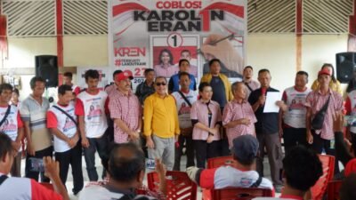 Masyarakat Adat Binua Pantu Seratus Deklarasi Dukung Pemenangan Karolin-Erani
