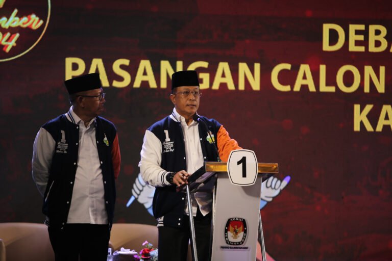 Debat Pilgub Kalbar 2024, Didi Haryono Komit Jadikan Kalbar Lumbung Pangan, Pastikan Pendampingan Kepada Petani Berkelanjutan