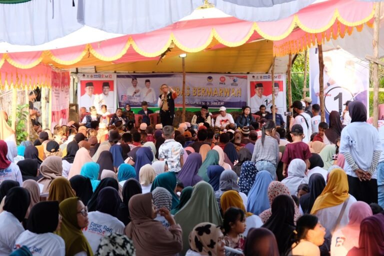 Dilantik Jadi Tim Pemenangan, Ribuan Warga Galing Satukan Tekad Menangkan Midji-Didi