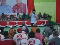 Depan Ratusan Warga, Norsan Bawa Solusi Pertanian dan Tambang Rakyat di Hulu Gurung