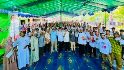 Politik Tanam Budi, Warga Teluk Pakedai Dukung Penuh Ria Norsan di Pilkada Kalbar