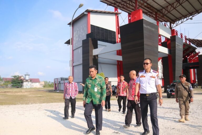 Pj Bupati Landak Tinjau Progres Venue MTQ ke-32 Tingkat Provinsi Kalbar, Pastikan Kesiapan