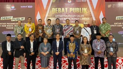 Hadiri Debat Publik Pilkada, Pj Bupati Landak Apresiasi Kesuksesan Acara