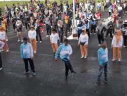 Semarak HUT Korpri, Pj Sekda Ketapang Ikuti Senam Massal dan Pemeriksaan Kesehatan Gratis