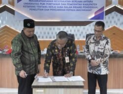 Maryadi Hadiri Penandatanganan MoU Universitas PGRI Pontianak dan Pemkab Ketapang
