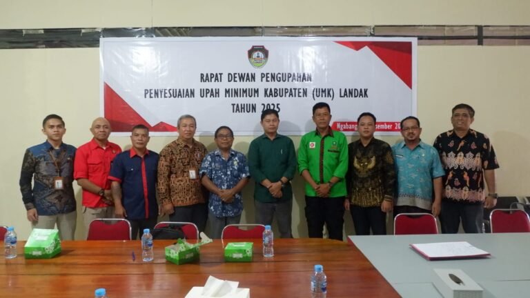 UMK Landak Diusulkan Naik Menjadi Rp 3.054.906, Berlaku 1 Januari 2025