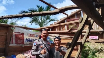 Rumah Rusak Akibat Angin Kencang di Mempawah Hulu, Polisi Pastikan Tidak Ada Korban