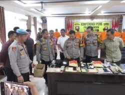 Komitmen Berantas Narkotika, Polres Landak Ungkap 7 Kasus Dalam Dua Bulan