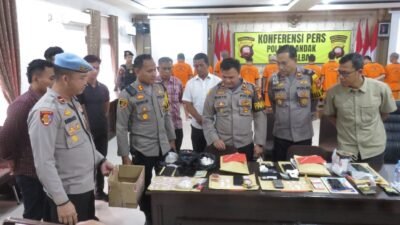 Komitmen Berantas Narkotika, Polres Landak Ungkap 7 Kasus Dalam Dua Bulan