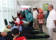 Aksi Donor Darah Ulang Tahun ke-68 Pemprov Kalbar Bantu Ketersediaan Stok