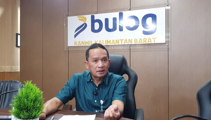 Jelang Idul Fitri Stok Beras Bulog Kalbar Aman, Penyerapan Beras Lokal Melebihi Target