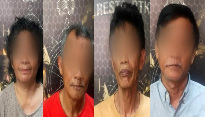 Empat Penjudi Remi Box Ditangkap Tim Jatanras Polresta Pontianak