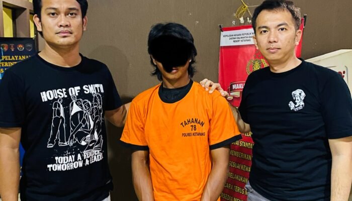 Sempat Kabur Usai Mencuri dan Menganiaya, Pemuda Ini Diringkus Tim Buser Polres Ketapang