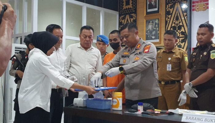 Polres Sambas Blender 15,59 Gram Sabu: Bukti Komitmen Perangi Narkoba