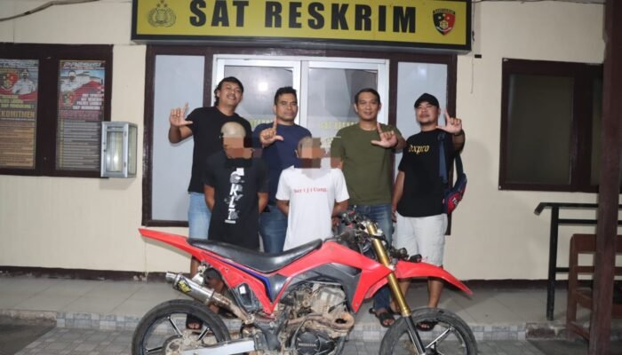 Dua Anak di Landak Nekat Curi Sepeda Motor Berujung Ditangkap Polisi