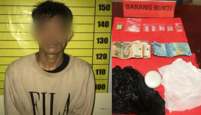 Residivis Narkoba Diringkus di Simpang Masjid, Polisi Ungkap Jaringan Pontianak-Sambas