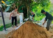 Polsek Air Besar Buat Pupuk Organik MIGO untuk Dukung Ketahanan Pangan