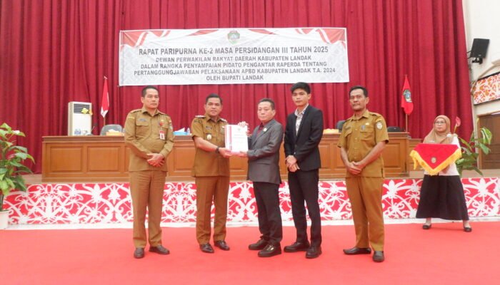 Pemkab Landak Raih WTP 12 Kali Berturut, Realisasi APBD 2024 Capai 97,39 Persen