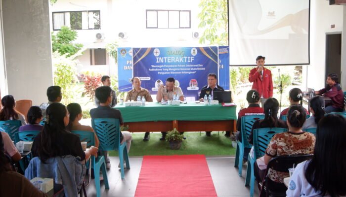 Cegah Paham Intoleransi dan Radikalisme BEM Universitas Katolik Santo Agustinus Hippo Landak Gelar Dialog Interaktif