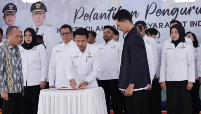 Pelantikan Pengurus Kormi, Pemkab Ketapang Dorong Membangun Budaya Hidup Sehat