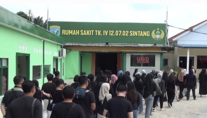 Sukwan RS Tingkat IV Sintang Demo Tuntut Pembayaran Jasa BPJS