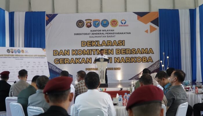 Kanwil Ditjenpas Komitmen Perangi Narkoba di Seluruh Lapas dan Rutan di Kalbar