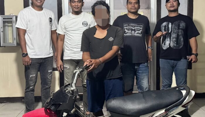 Gasak Motor Dinas, Laki-laki di Landak Ditangkap Polisi