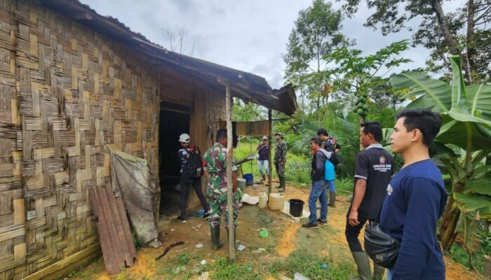 Pasiter Kodim 1210/Landak Survei Lokasi TMMD Imbangan ke-126