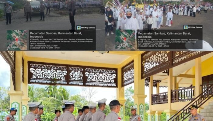 Polres Sambas Amankan Perayaan Tahun Baru Islam 1447 Hijriah
