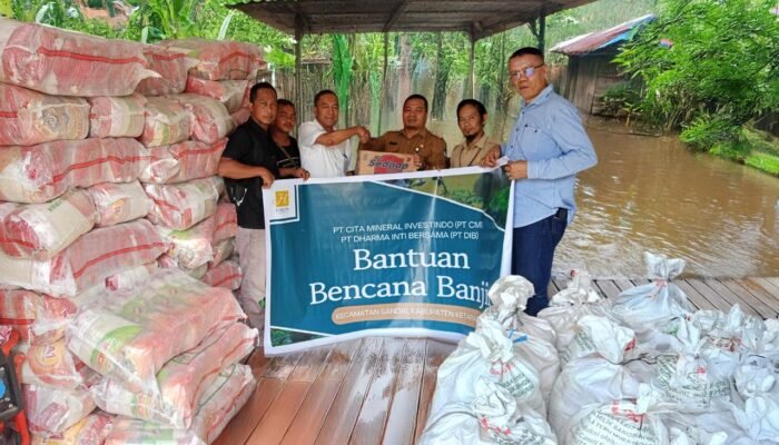 CMI dan DIB Salurkan 1.500 Paket Sembako untuk Korban Banjir di Ketapang
