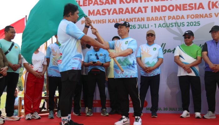 Tatap FORNAS VIII NTB 2025, Gubernur Norsan Lepas 279 Atlet KORMI Kalbar