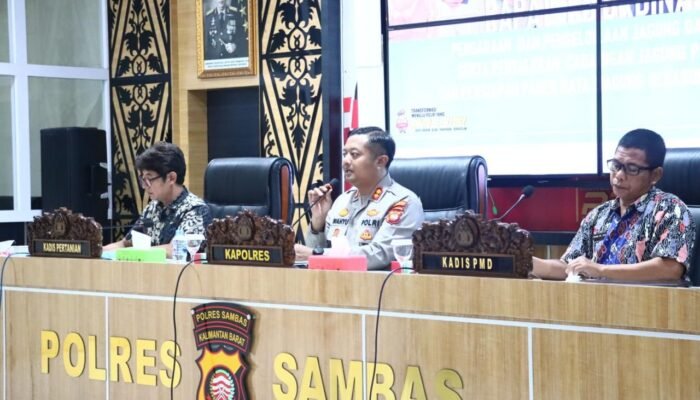 Polres Sambas Kumpulkan Pemangku Kepentingan Bahas Strategi Swasembada Jagung