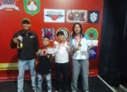 Empat Anak Atlet Tinju Bimbingan Babinsa Koramil Mempawah Hulu Raih 3 Medali Emas dan 1 Perak