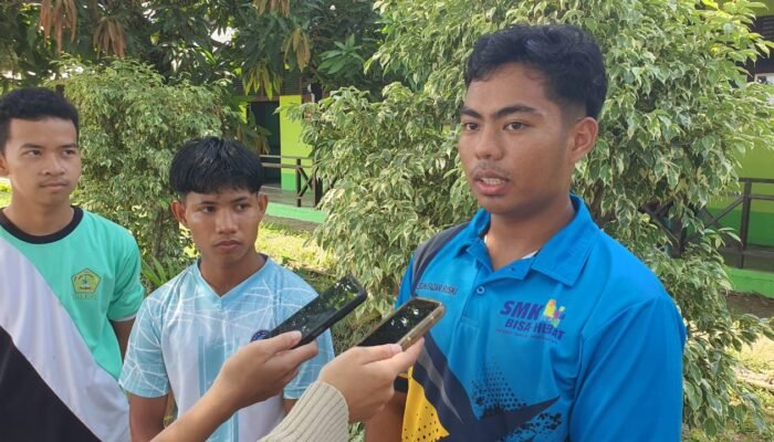 Siswa SMKN 1 Teluk Keramat Senang dengan Program Penanaman Jagung